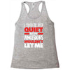 tried to keep quiet but my ancestors Racerback Tank