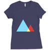 mountains Ladies Fitted T-Shirt
