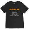 November Girl Hated By Many V-Neck Tee