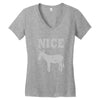 nice ass Women's V-Neck T-Shirt