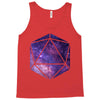 d20 galaxy Tank Top