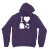 i love house music dj baseball Hoodie