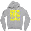 always be yourself unless you can be iron man Zipper Hoodie