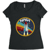 nasa v01 Women's Triblend Scoop T-shirt
