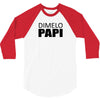 dimelo papi nicky jam reggaeton regueton  black 3/4 Sleeve Shirt