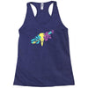 smoke and father Racerback Tank