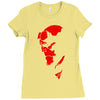 superhero cool Ladies Fitted T-Shirt