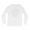 if my bedlington terrier doesn't like you i probably won't either Long Sleeve Shirts