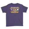 I Love Someone with Childhood Cancer to The Moon and Back to Infinity Youth Tee