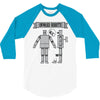 onward robots! &ndash; by chris ware 3/4 Sleeve Shirt