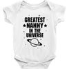 Greatest Nanny In The Universe Baby Onesie