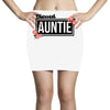 blessed aunitie with flower Mini Skirts