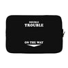 Double Trouble On The Way Laptop sleeve