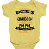 Super Cool Grandson Of A Freaking Awesome Pop Pop Baby Onesie