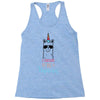 i choose to be a unicorn Racerback Tank