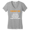 February Girl Hated By Many Women's V-Neck T-Shirt