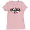 tasty boys Ladies Fitted T-Shirt