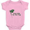 life life on the veg Baby Onesie