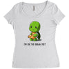 ninja diet Women's Triblend Scoop T-shirt