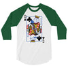 catdog playing card 3/4 Sleeve Shirt