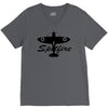 spitfire plane V-Neck Tee