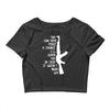funny militaryarmymarines ak47 Crop Top