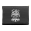 Real Kings Are Born On October 8 Accessory Pouches