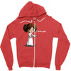 i love you Zipper Hoodie