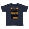 My Son Is Super Awesome His Momma Toddler T-shirt