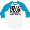 relax! i'm the best man 3/4 Sleeve Shirt