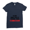 If You Didn't Put it in Here Then Don't Touch it Ladies Fitted T-Shirt