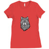Wolf 2 Ladies Fitted T-Shirt