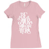 be your own hero Ladies Fitted T-Shirt