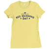 rex manning day Ladies Fitted T-Shirt