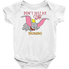Don't Just Fly Soar Dumbo Baby Bodysuit