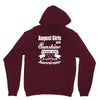 August Girls Are Sunshine Mixed With A Little Hurricane Unisex Hoodie