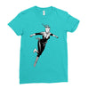 captain marvel 8 Ladies Fitted T-Shirt