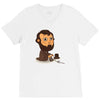 abraham play the game V-Neck Tee