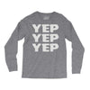yep yep yep Long Sleeve Shirts
