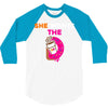 She Wants D - Dunkin Donuts 3/4 Sleeve Shirt