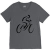 bike rider biker cyclist V-Neck Tee