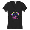 heavy meowtal Women's V-Neck T-Shirt