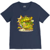 monster studen V-Neck Tee