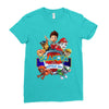 paw patrol birthday boy grandpa Ladies Fitted T-Shirt