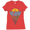 let the sea, set you free Ladies Fitted T-Shirt
