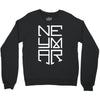 neyma white logo Crewneck Sweatshirt