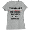 February girls Ladies Fitted T-Shirt