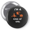 i'm a halloween kind of girl Pin-back button