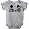 geeks vs nerds Baby Bodysuit