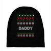ugly christmas daddy Baby Beanies